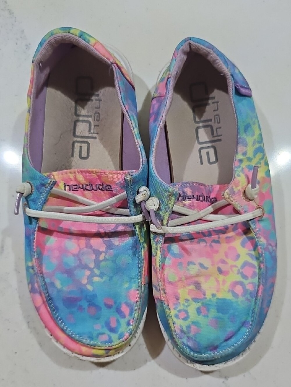 Hey Dude Girl Shoes Size 2 - Picture 2 of 3